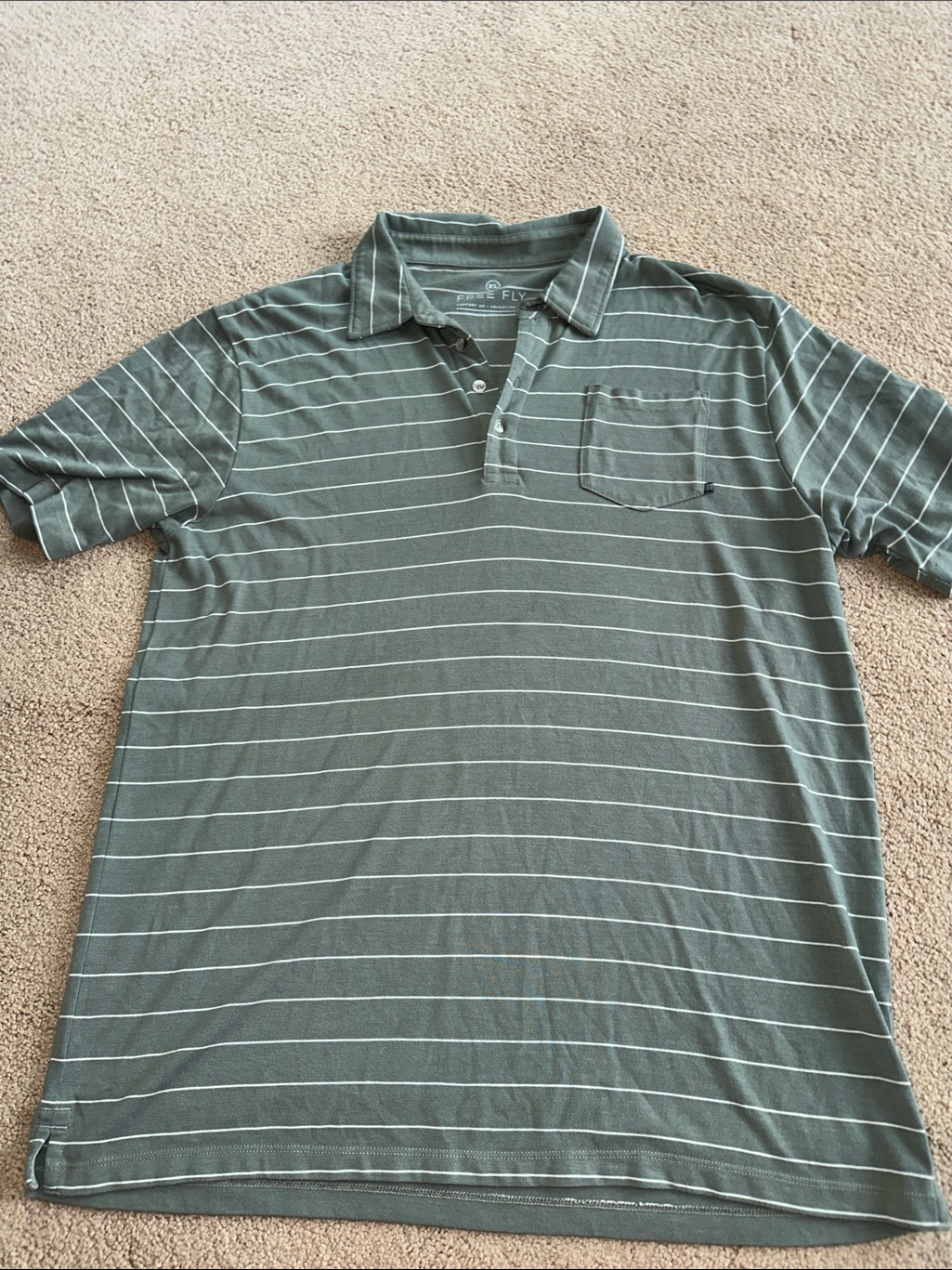 Free Fly Polo Shirt — image 3 of 7
